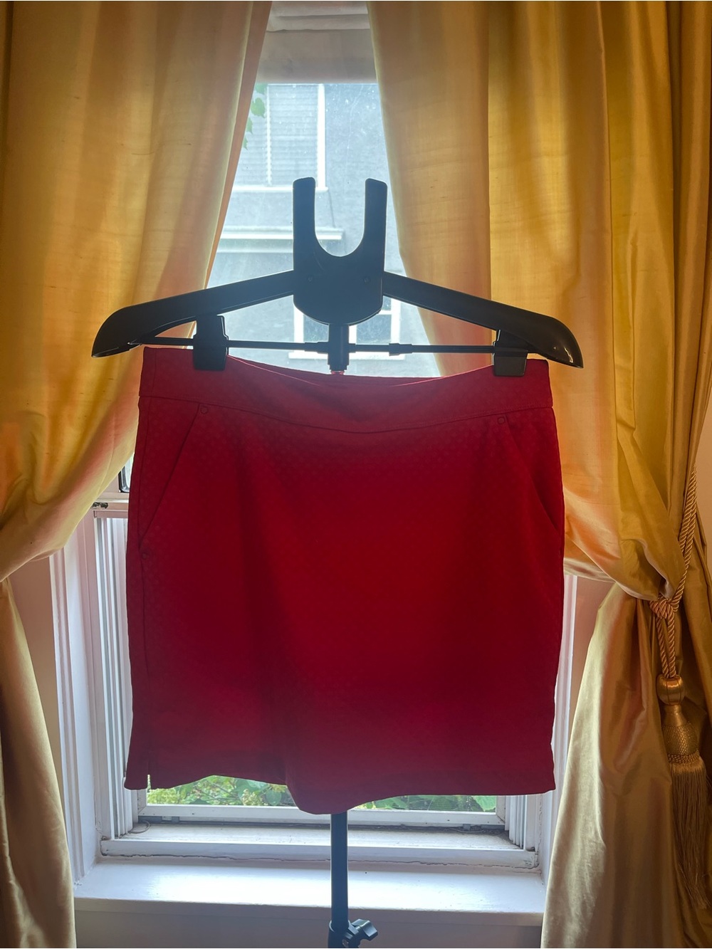 Greg Norman Collection Red Golf Skort